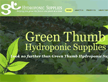 Tablet Screenshot of gthydroponics.com